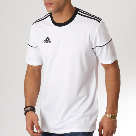 Adidas Performance - Tee Shirt De Sport Jersey 17 Squad BJ9175 Blanc 